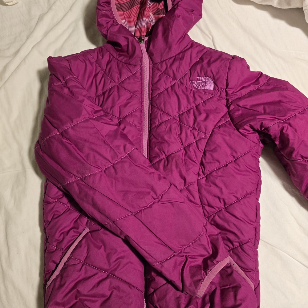 The North Face Pink Quilted Jacket